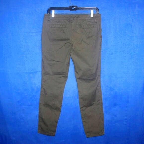 JCP Khaki Green Zip Pocket Pants 6P - Picture 5 of 6